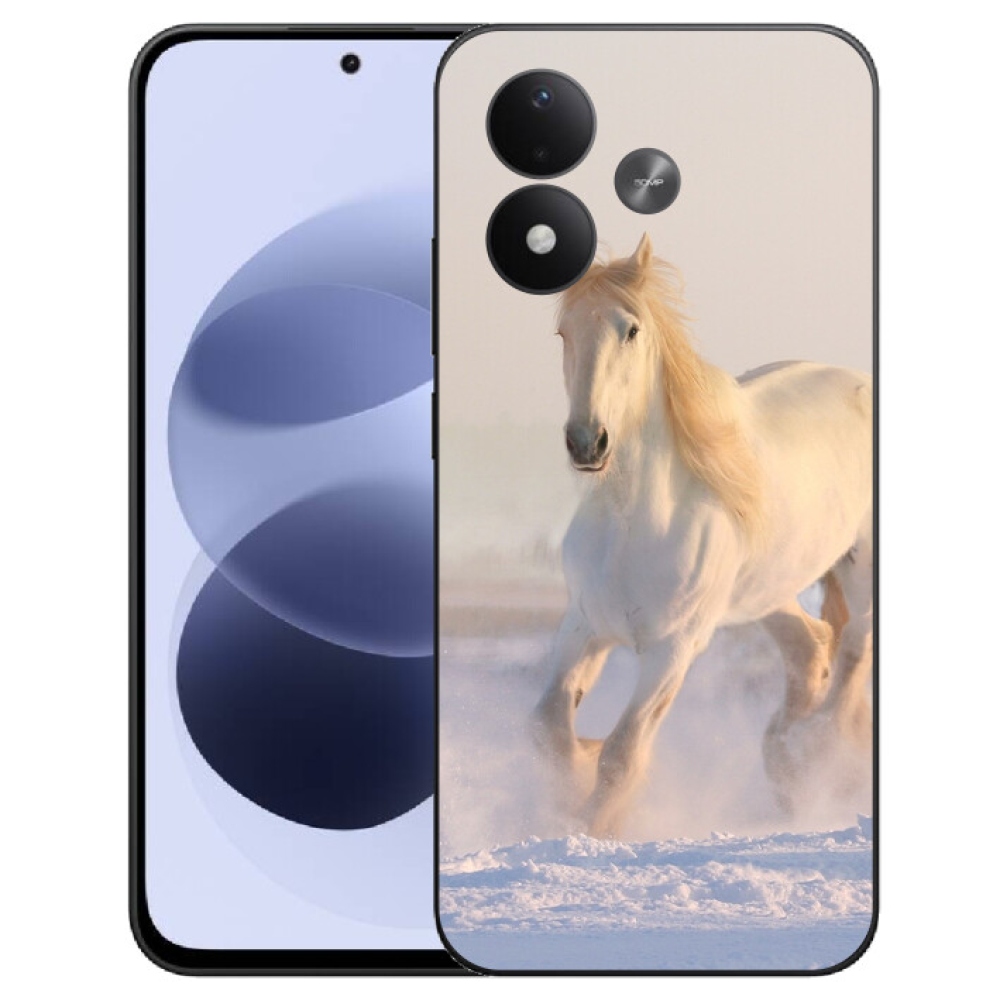 mmCase géltok a Xiaomi Redmi Note 17 4G/5G-hez – ló a hóban