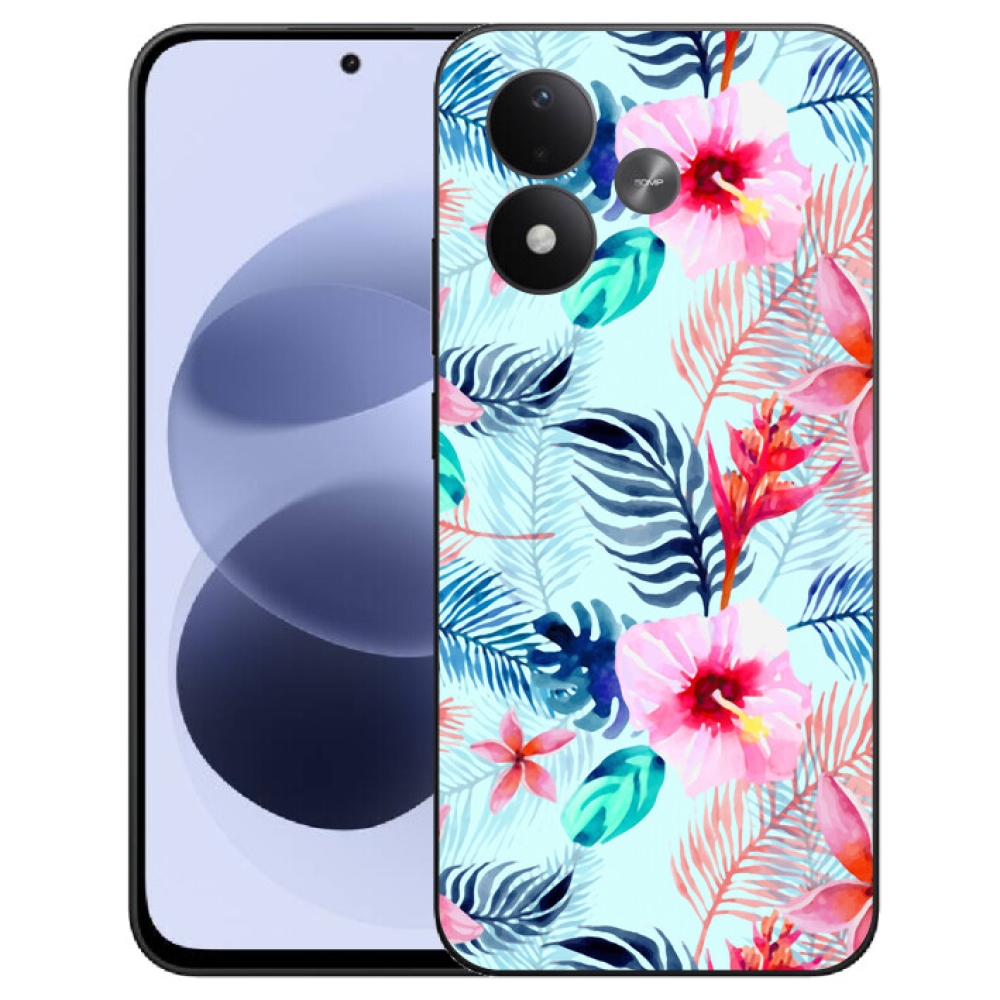 mmCase géltok a Xiaomi Redmi Note 17 4G/5G-hez – virágok