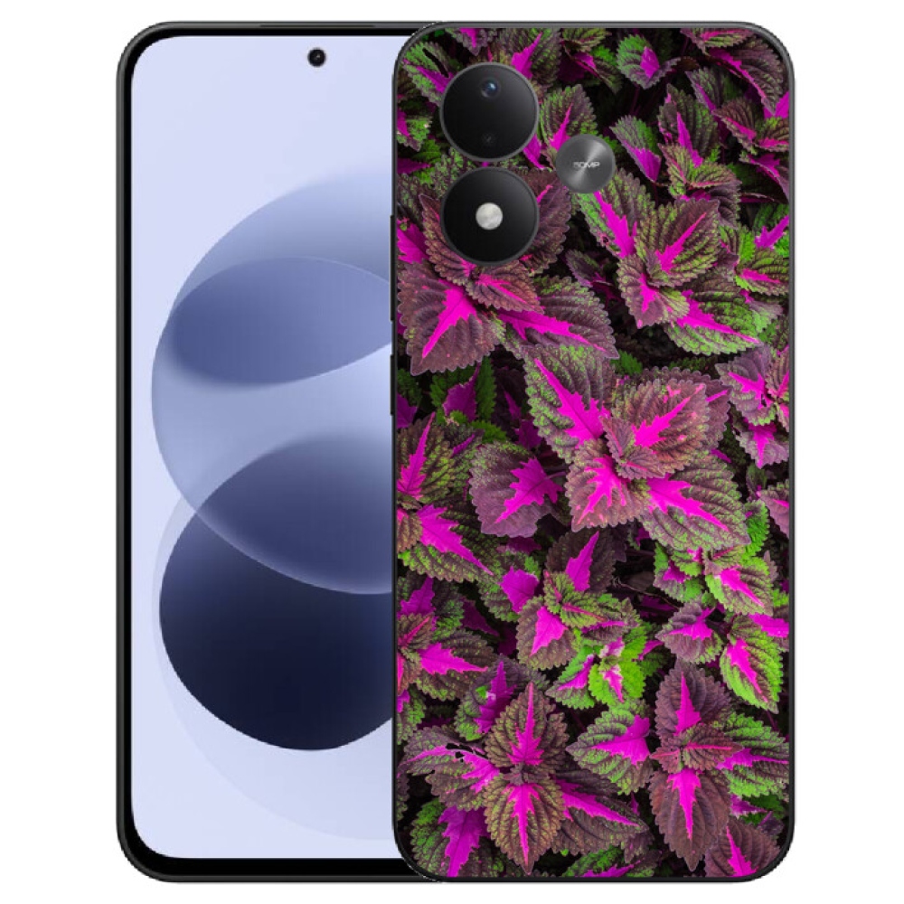 mmCase gél tok a Xiaomi Redmi Note 17 4G/5G-hez – virágok 10