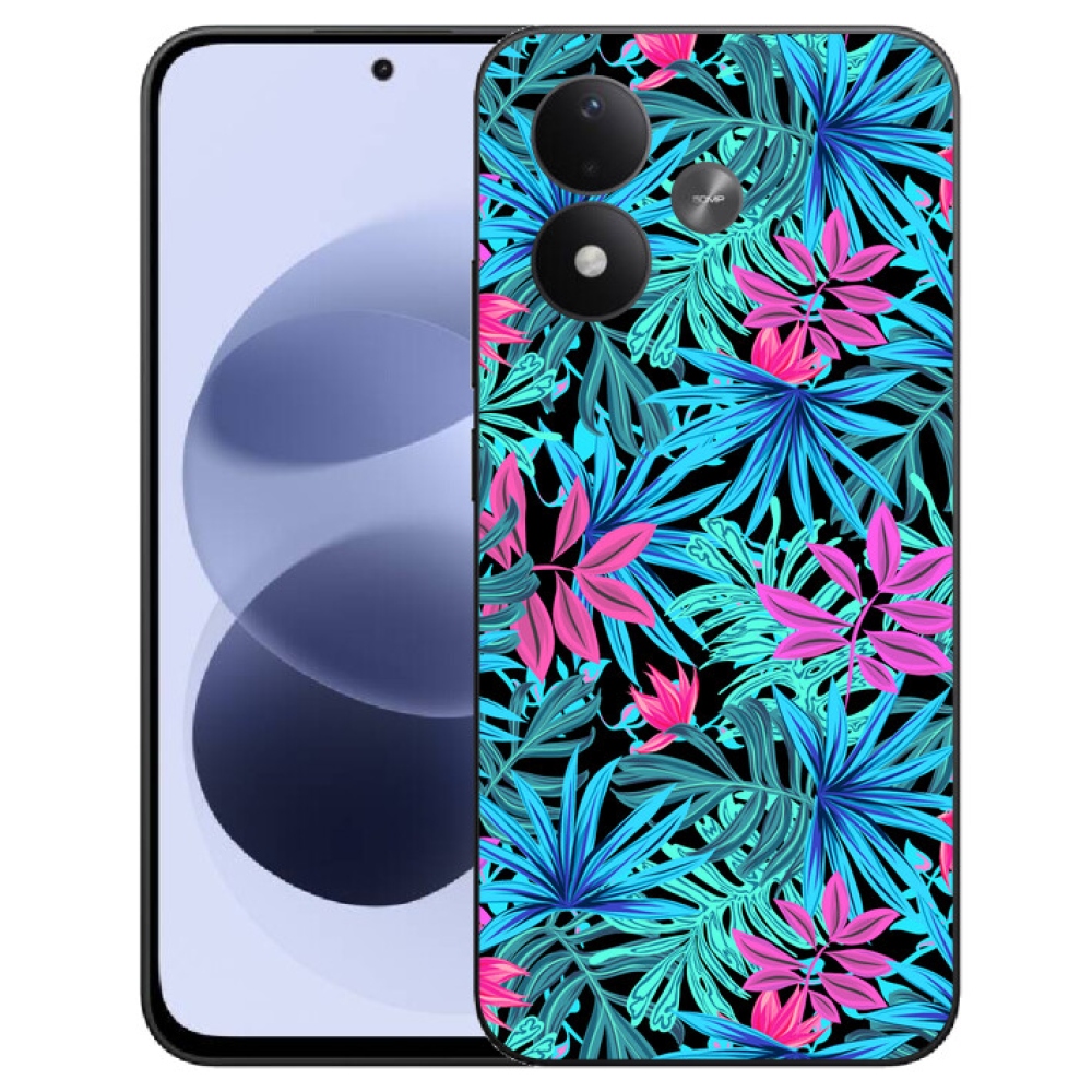 mmCase géltok a Xiaomi Redmi Note 17 4G/5G-hez – virágok 3