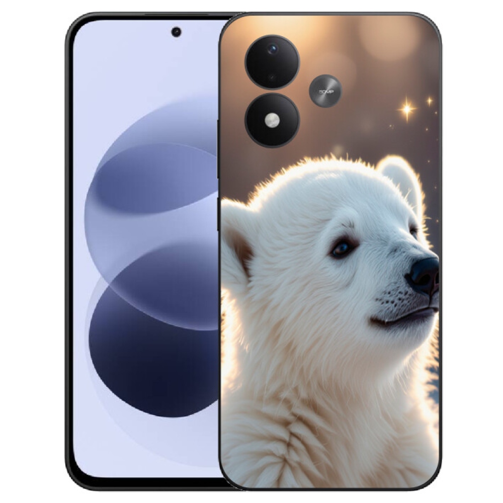 mmCase gél tok a Xiaomi Redmi Note 17 4G/5G-hez – jegesmedve