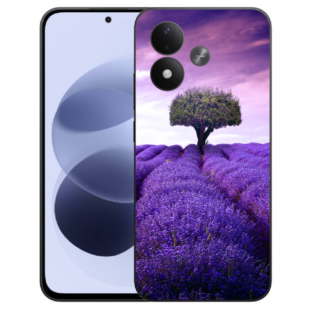 mmCase géltok a Xiaomi Redmi Note 17 4G/5G-hez – levendulás rét