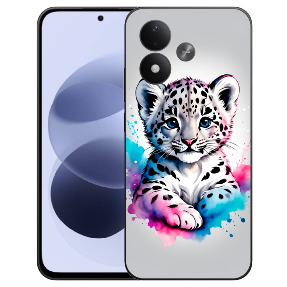 mmCase géltok a Xiaomi Redmi Note 17 4G/5G-hez – leopárdkölyök