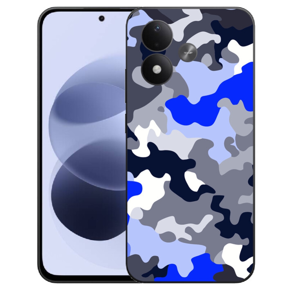 mmCase gél tok a Xiaomi Redmi Note 17 4G/5G-hez – kamuflázs mintás 8