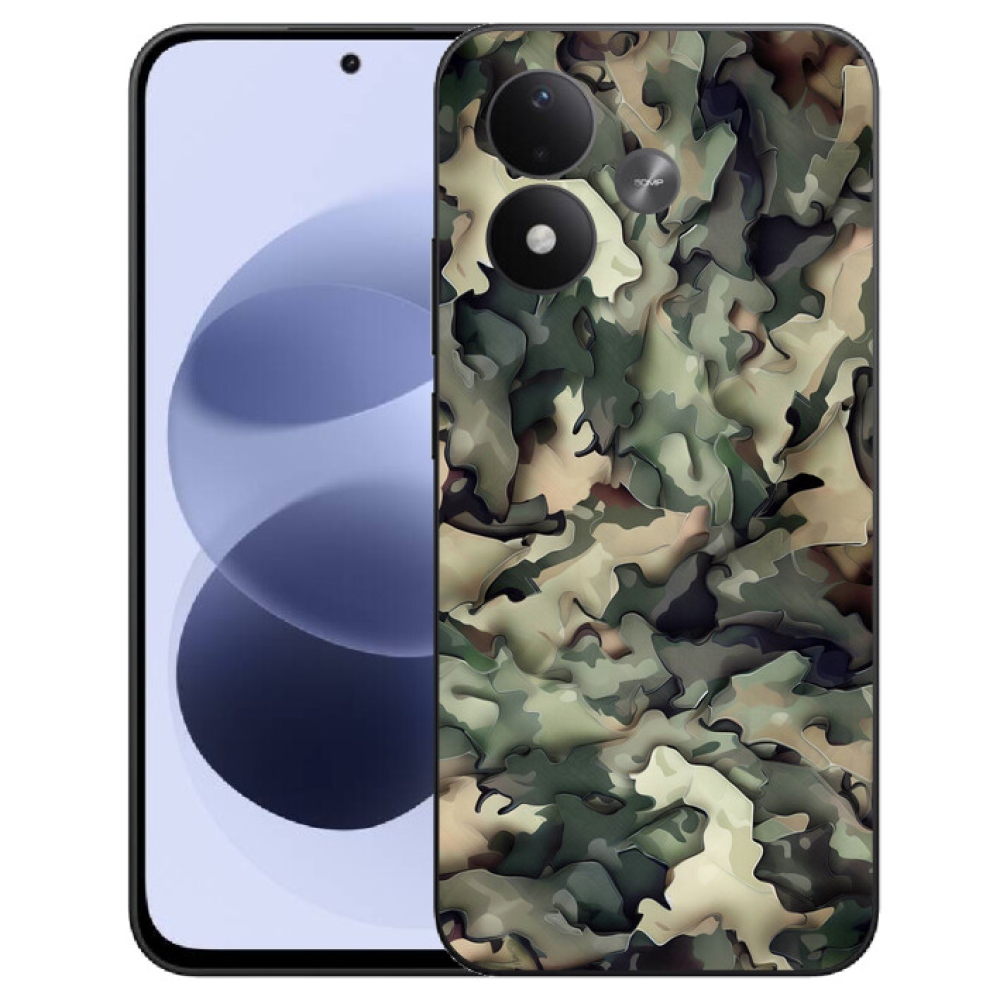 mmCase gél tok a Xiaomi Redmi Note 17 4G/5G-hez – kamuflázs mintás 9