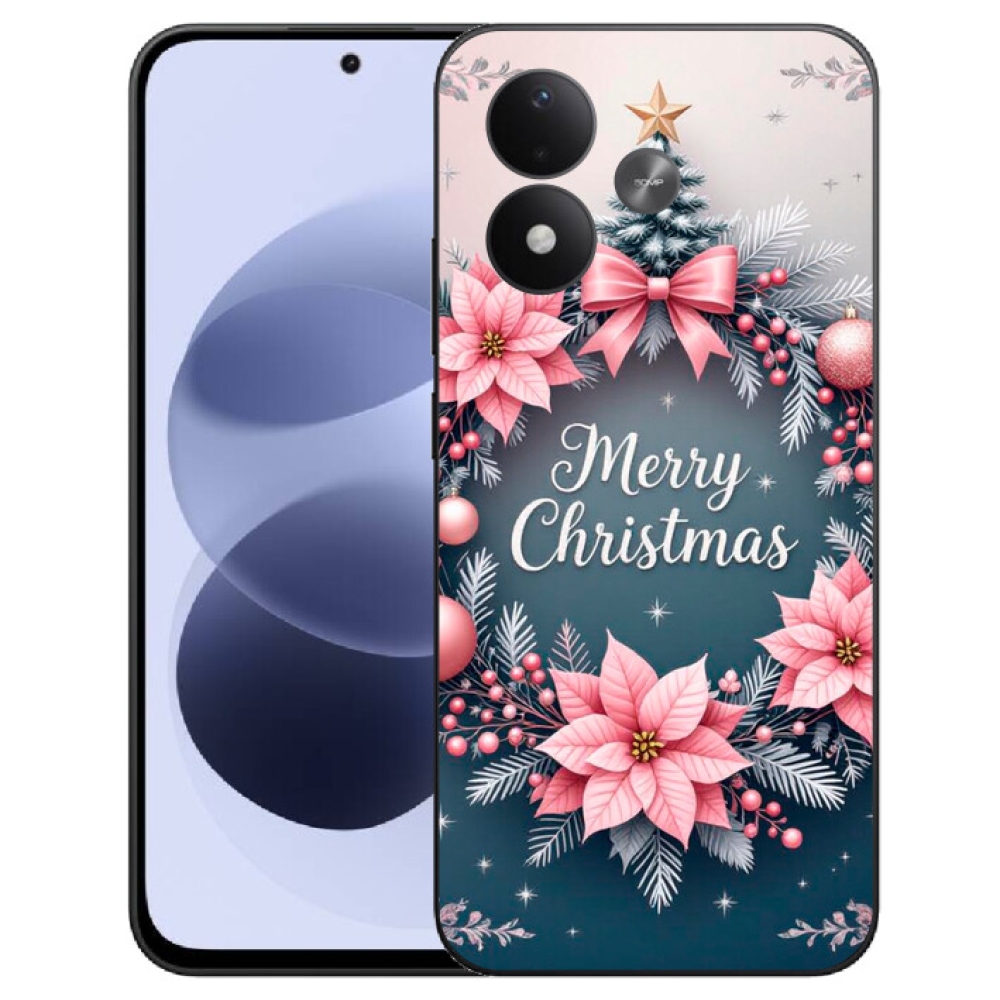 mmCase gél tok a Xiaomi Redmi Note 17 4G/5G-hez – boldog karácsonyt