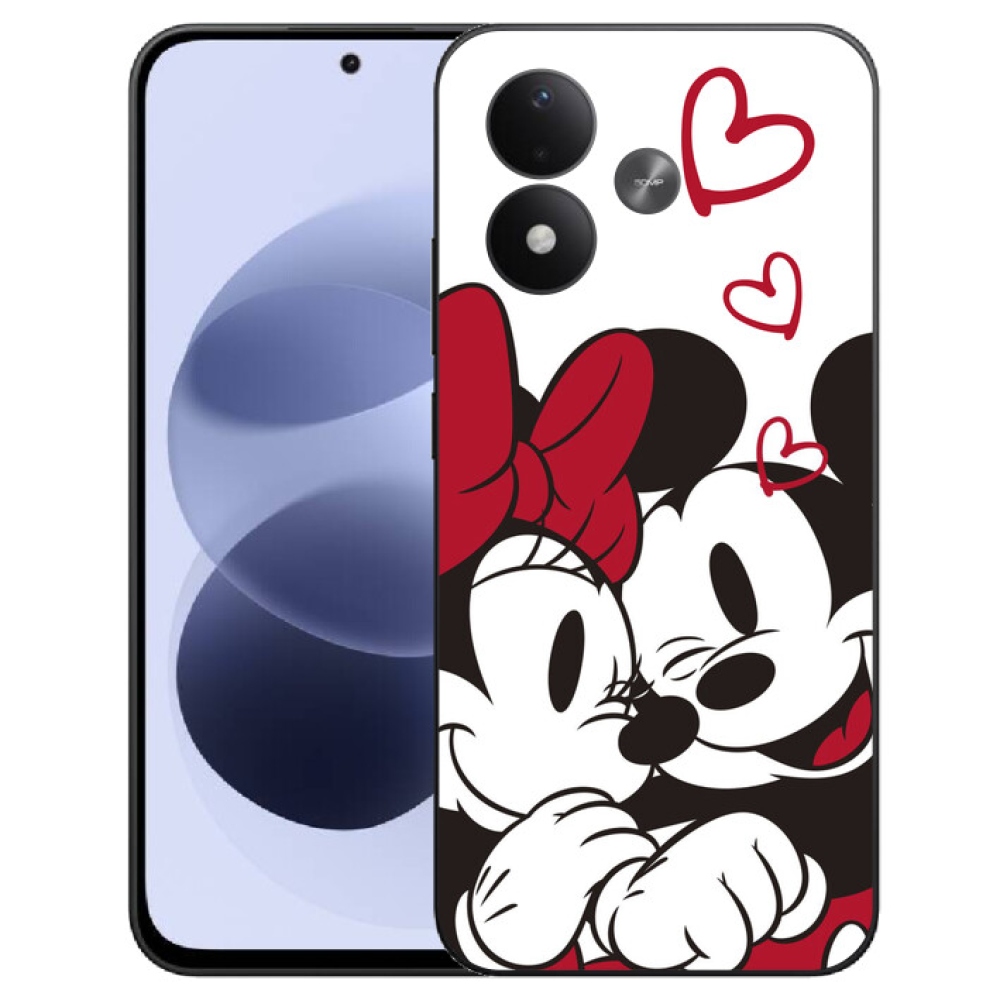 mmCase gélhuzat a Xiaomi Redmi Note 17 4G/5G-hez – Minnie és Mickey