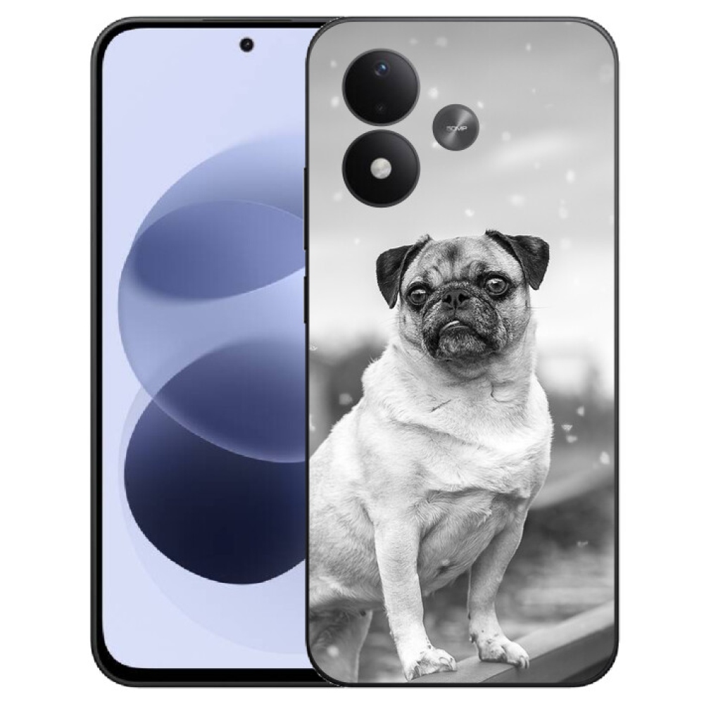 mmCase gél tok a Xiaomi Redmi Note 17 4G/5G-hez – mops