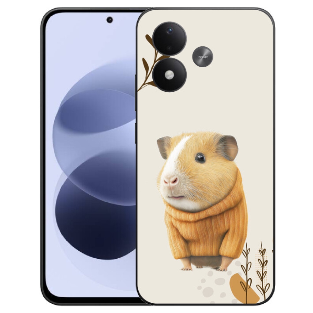 mmCase géltok a Xiaomi Redmi Note 17 4G/5G-hez – pulóveres tengerimalac