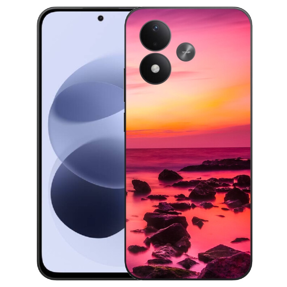 mmCase gél tok a Xiaomi Redmi Note 17 4G/5G-hez – tenger és ragyogás