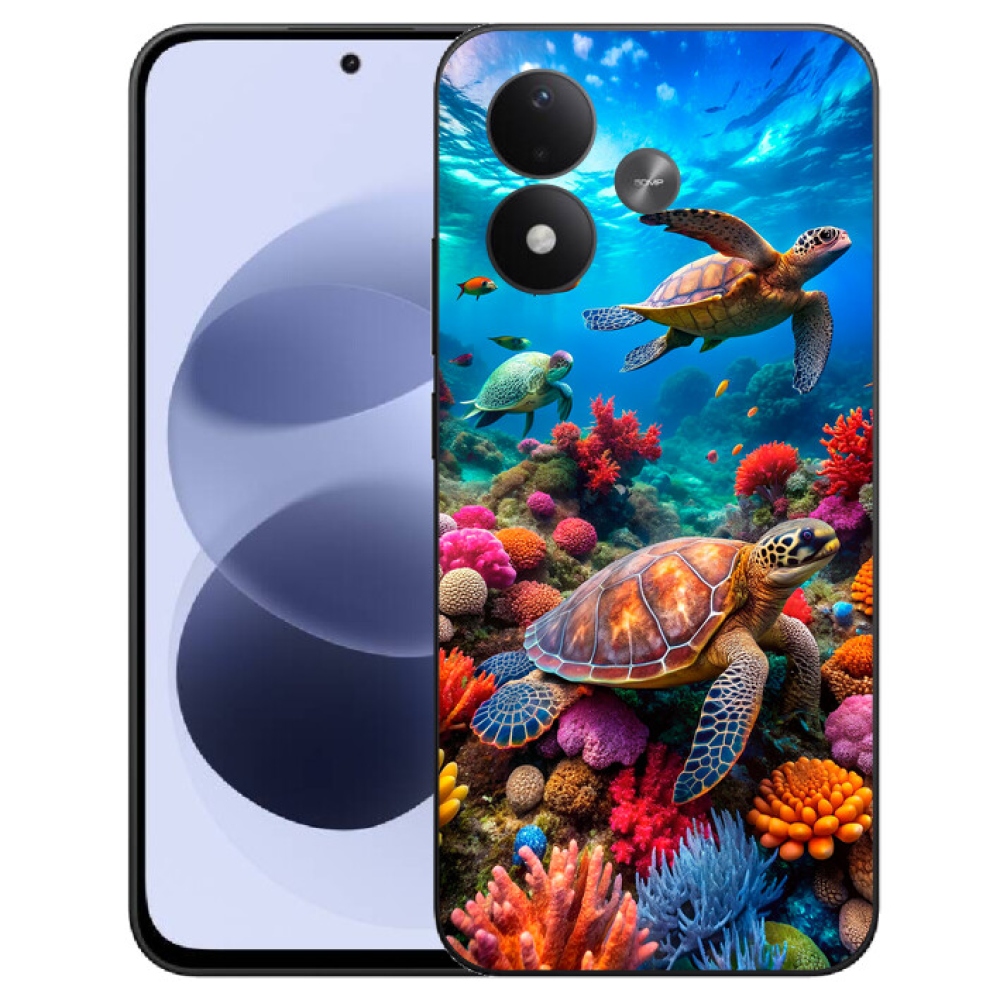 mmCase gélhuzat a Xiaomi Redmi Note 17 4G/5G-hez – Tengeri világ 2