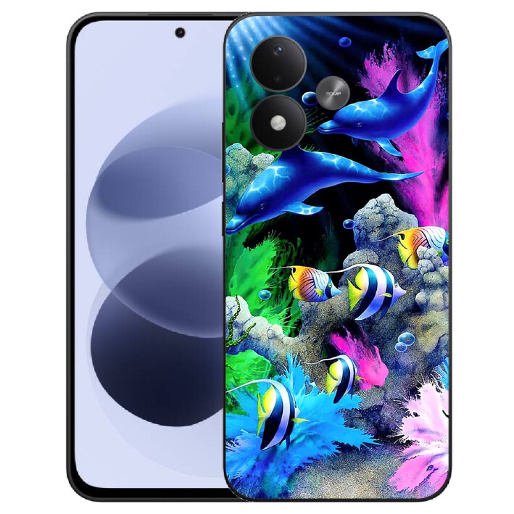 mmCase géltok a Xiaomi Redmi Note 17 4G/5G-hez – tengeri világ