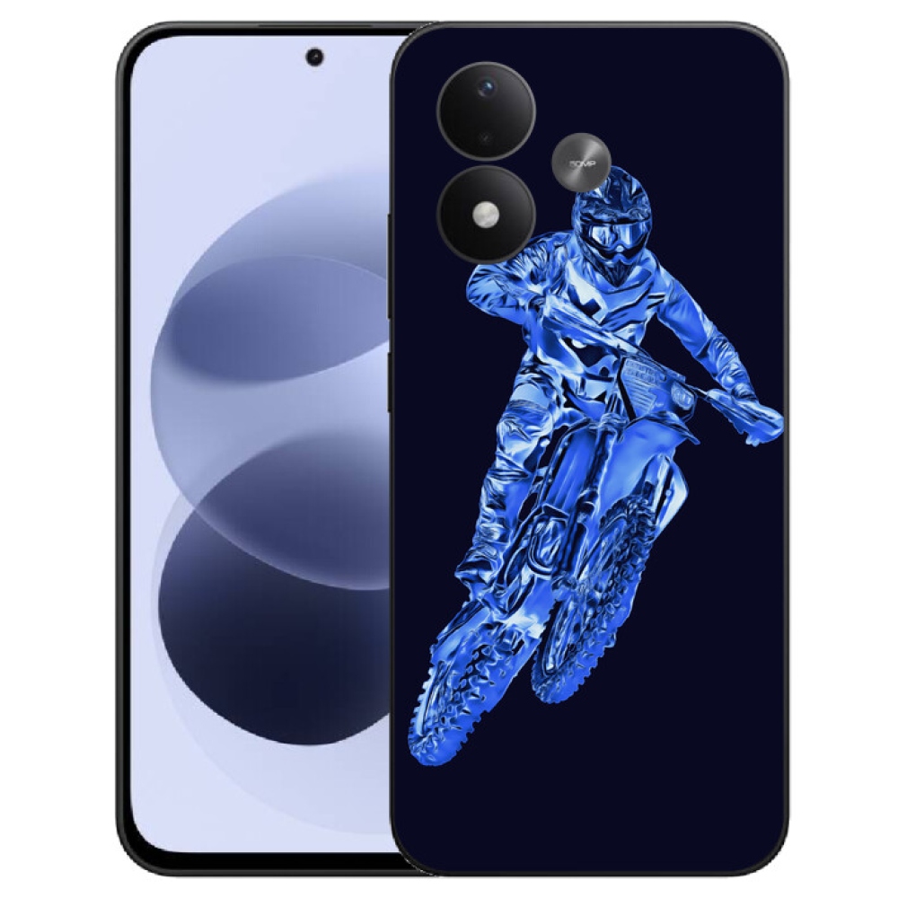 mmCase gél tok a Xiaomi Redmi Note 17 4G/5G-hez – motocross 1