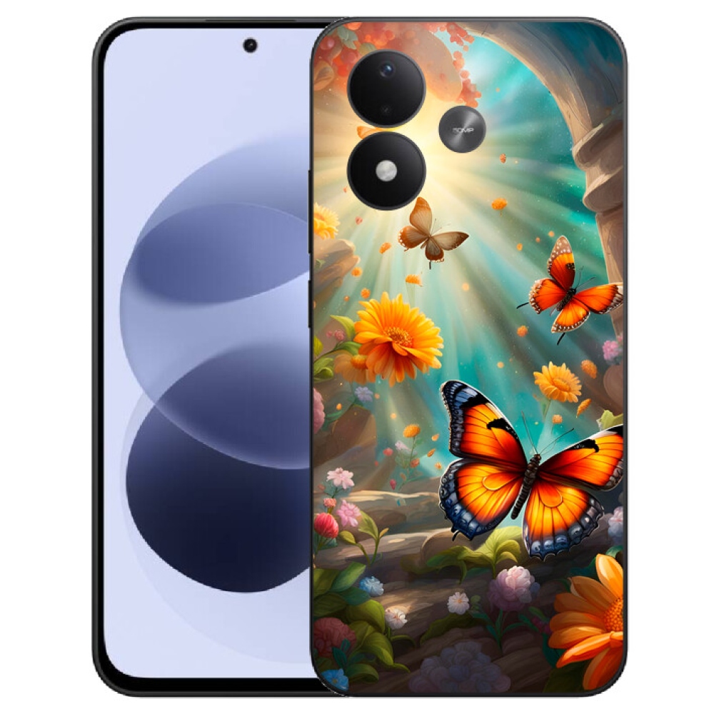 mmCase géltok a Xiaomi Redmi Note 17 4G/5G-hez – Pillangókert 2