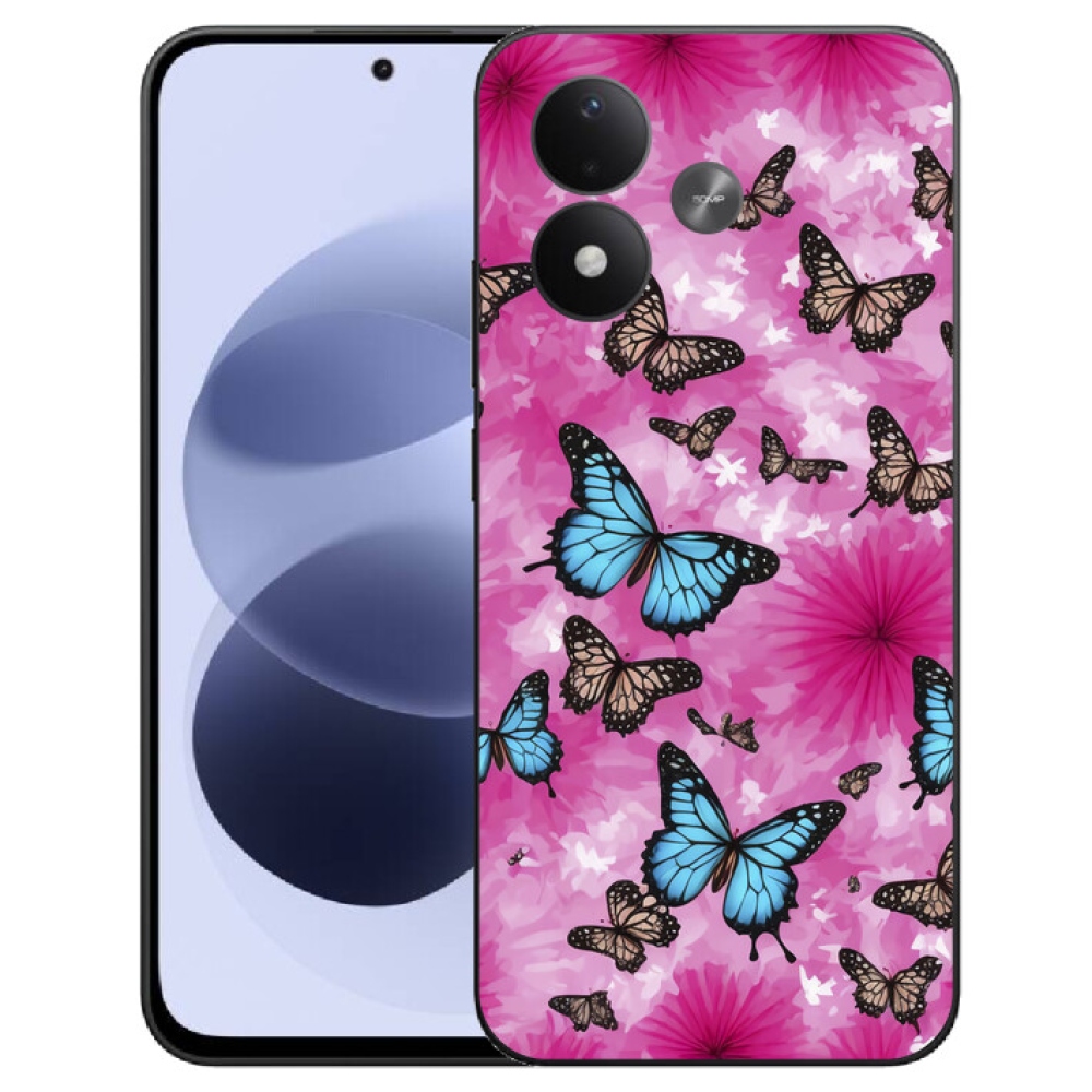mmCase géltok a Xiaomi Redmi Note 17 4G/5G-hez – pillangókert