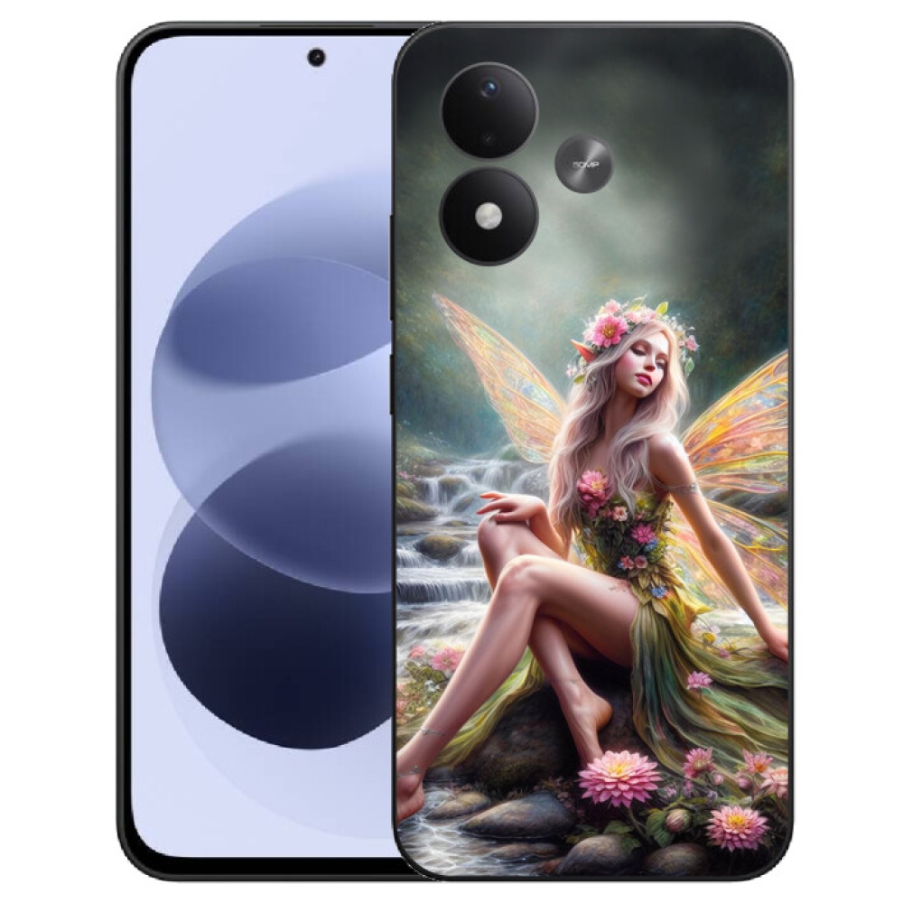 mmCase géltok a Xiaomi Redmi Note 17 4G/5G-hez – pillangós nő 1
