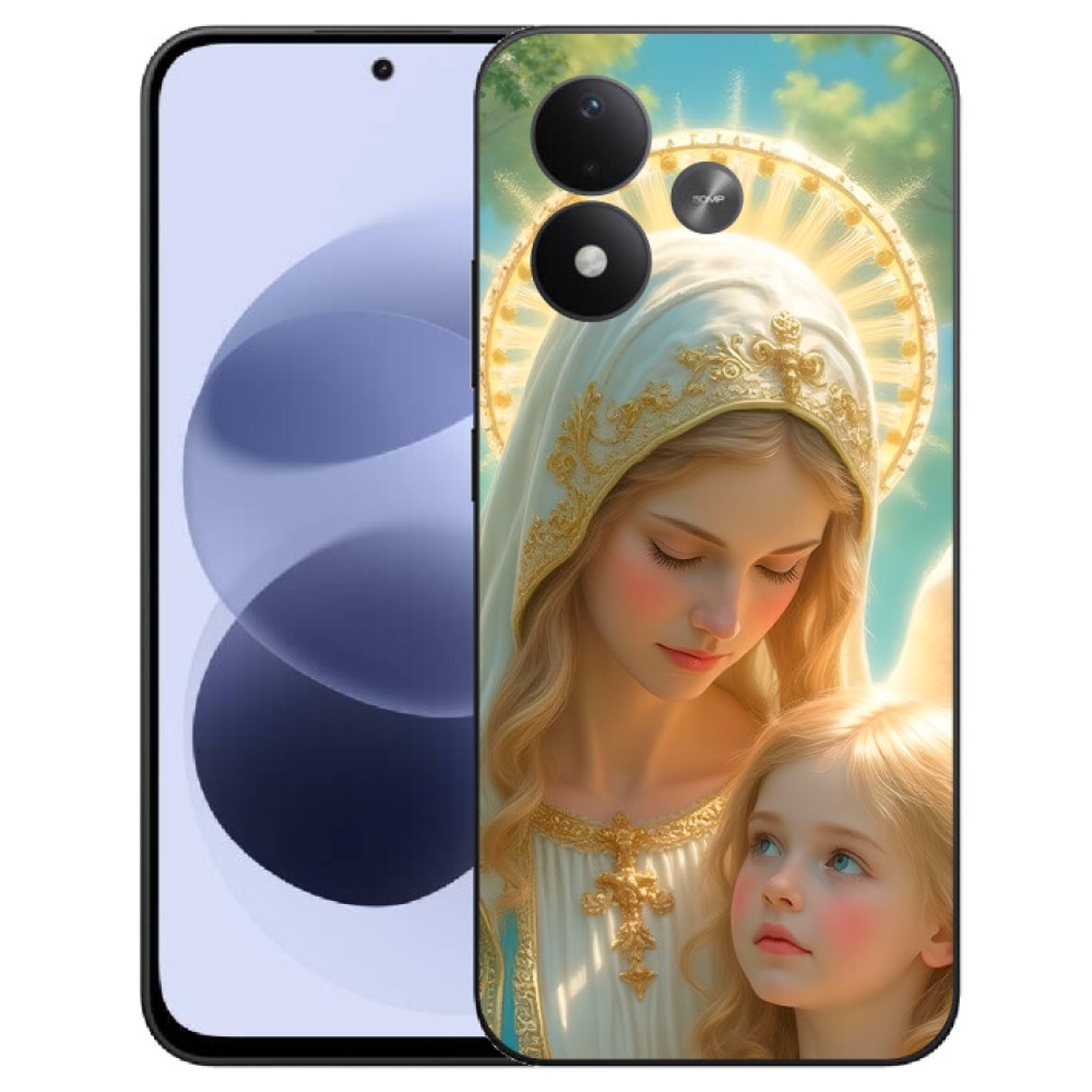 mmCase gél tok a Xiaomi Redmi Note 17 4G/5G-hez – vallási motívum 2