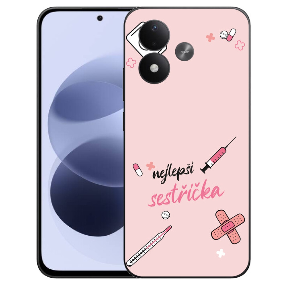 mmCase géltok a Xiaomi Redmi Note 17 4G/5G-hez – a rózsaszín háttér legjobb kiegészítője