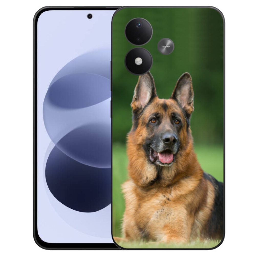 mmCase gél tok a Xiaomi Redmi Note 17 4G/5G-hez – német juhászkutya