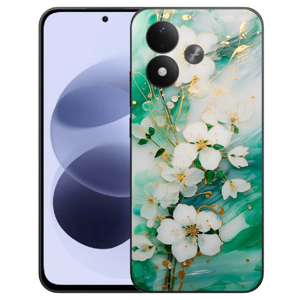 mmCase géltok a Xiaomi Redmi Note 17 4G/5G-hez – finom virágok