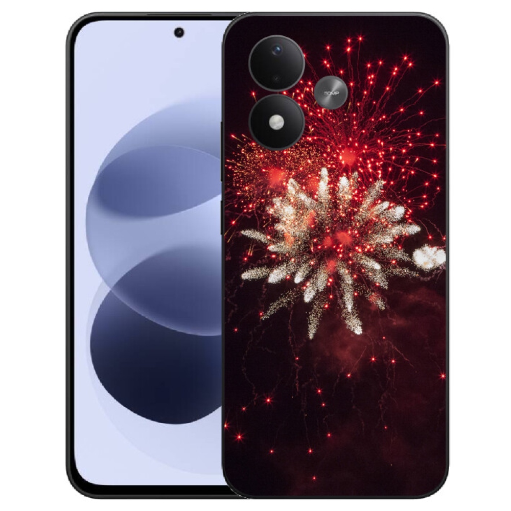 mmCase gél tok a Xiaomi Redmi Note 17 4G/5G-hez – tűzijáték