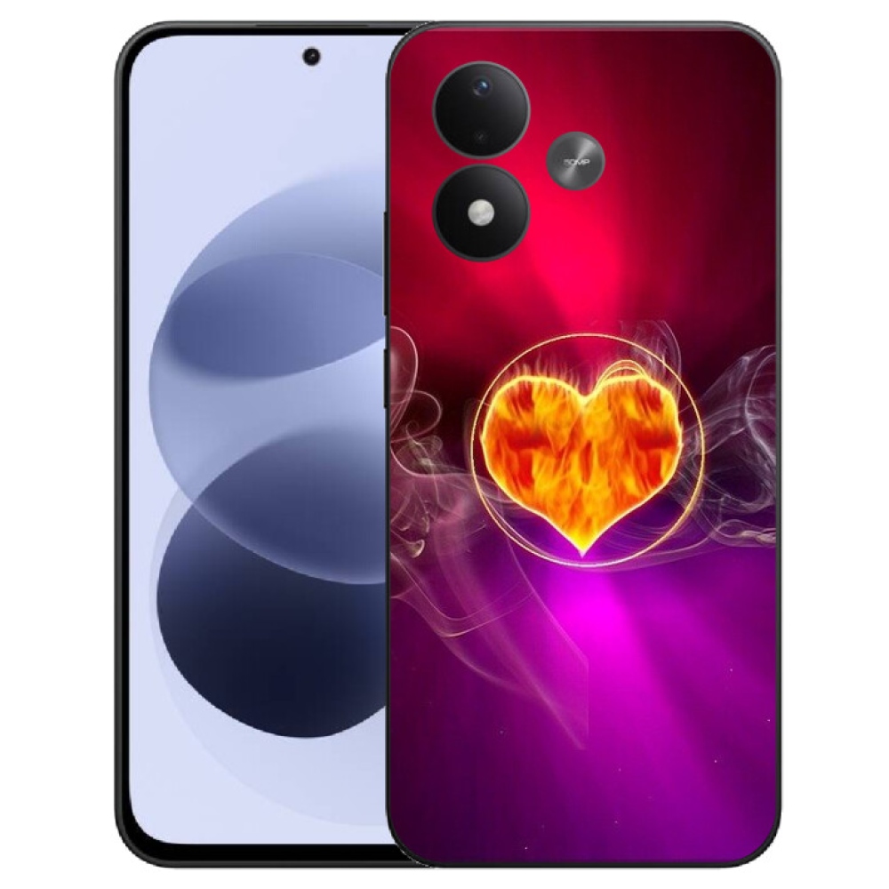 mmCase géltok a Xiaomi Redmi Note 17 4G/5G-hez – tüzes szív
