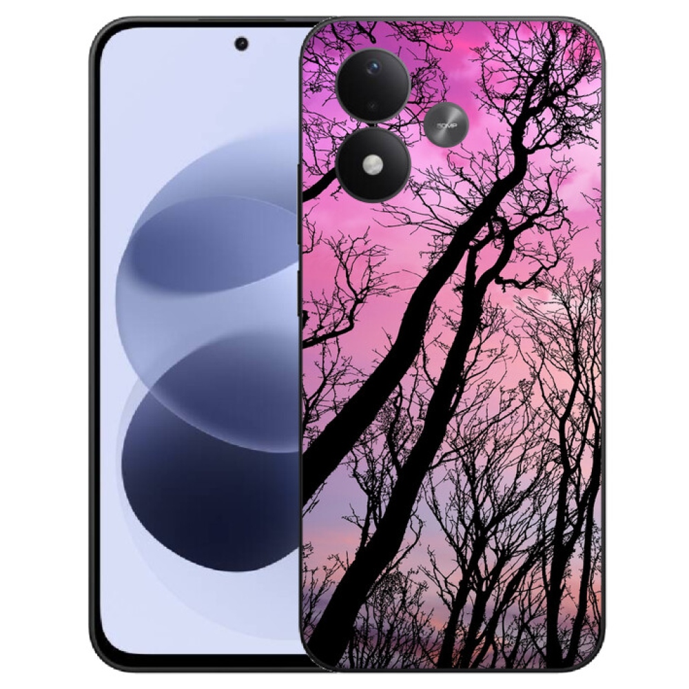 mmCase géltok a Xiaomi Redmi Note 17 4G/5G-hez – lehullott fák