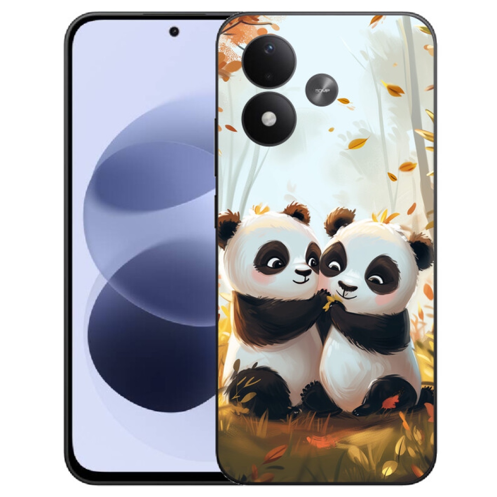 mmCase géltok a Xiaomi Redmi Note 17 4G/5G-hez – pandák