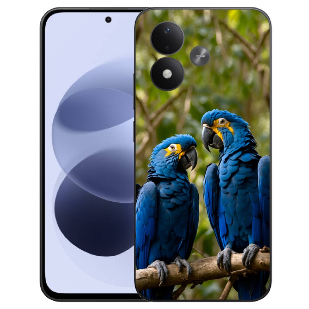 mmCase géltok a Xiaomi Redmi Note 17 4G/5G-hez – papagáj-duó