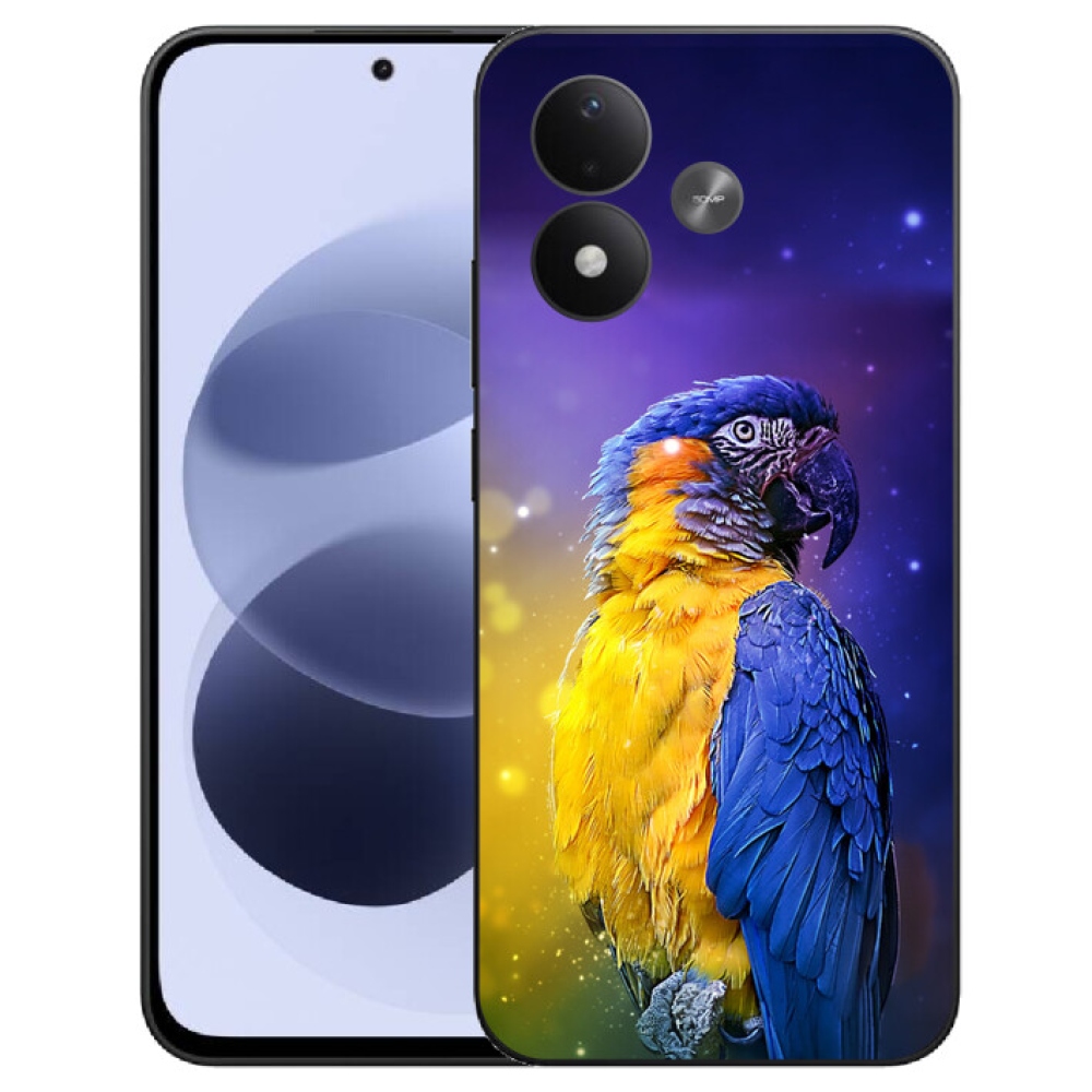 mmCase gél tok a Xiaomi Redmi Note 17 4G/5G-hez – ara papagáj 1