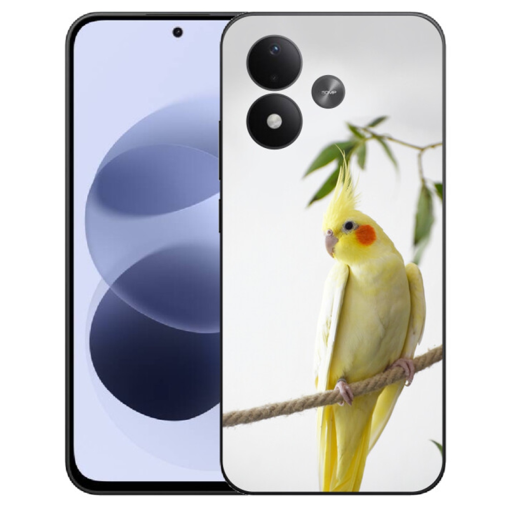 mmCase gél tok a Xiaomi Redmi Note 17 4G/5G-hez – tollas papagáj