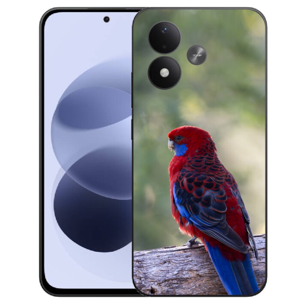 mmCase gél tok a Xiaomi Redmi Note 17 4G/5G-hez – rosella papagáj