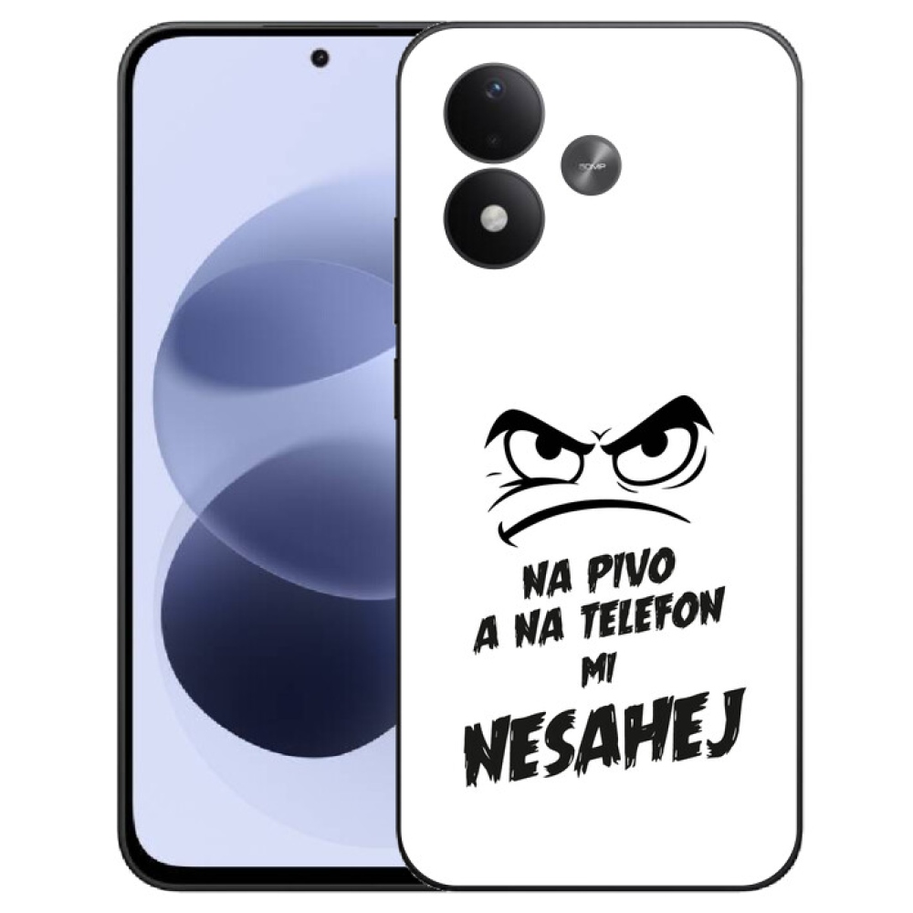 mmCase géltok a Xiaomi Redmi Note 17 4G/5G-hez – sörös motívum, 2 fehér háttérrel
