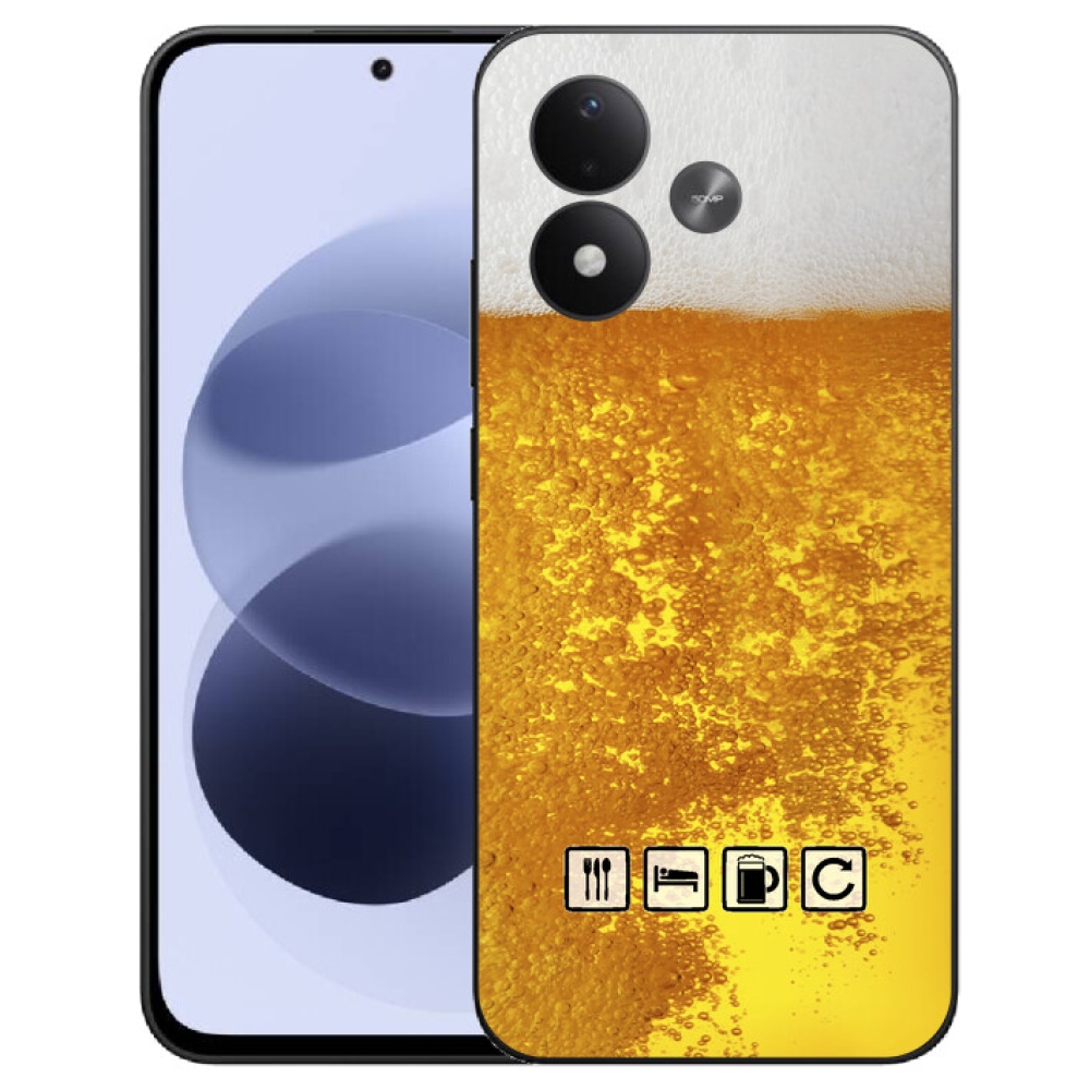 mmCase géltok a Xiaomi Redmi Note 17 4G/5G-hez – sörös motívum 3