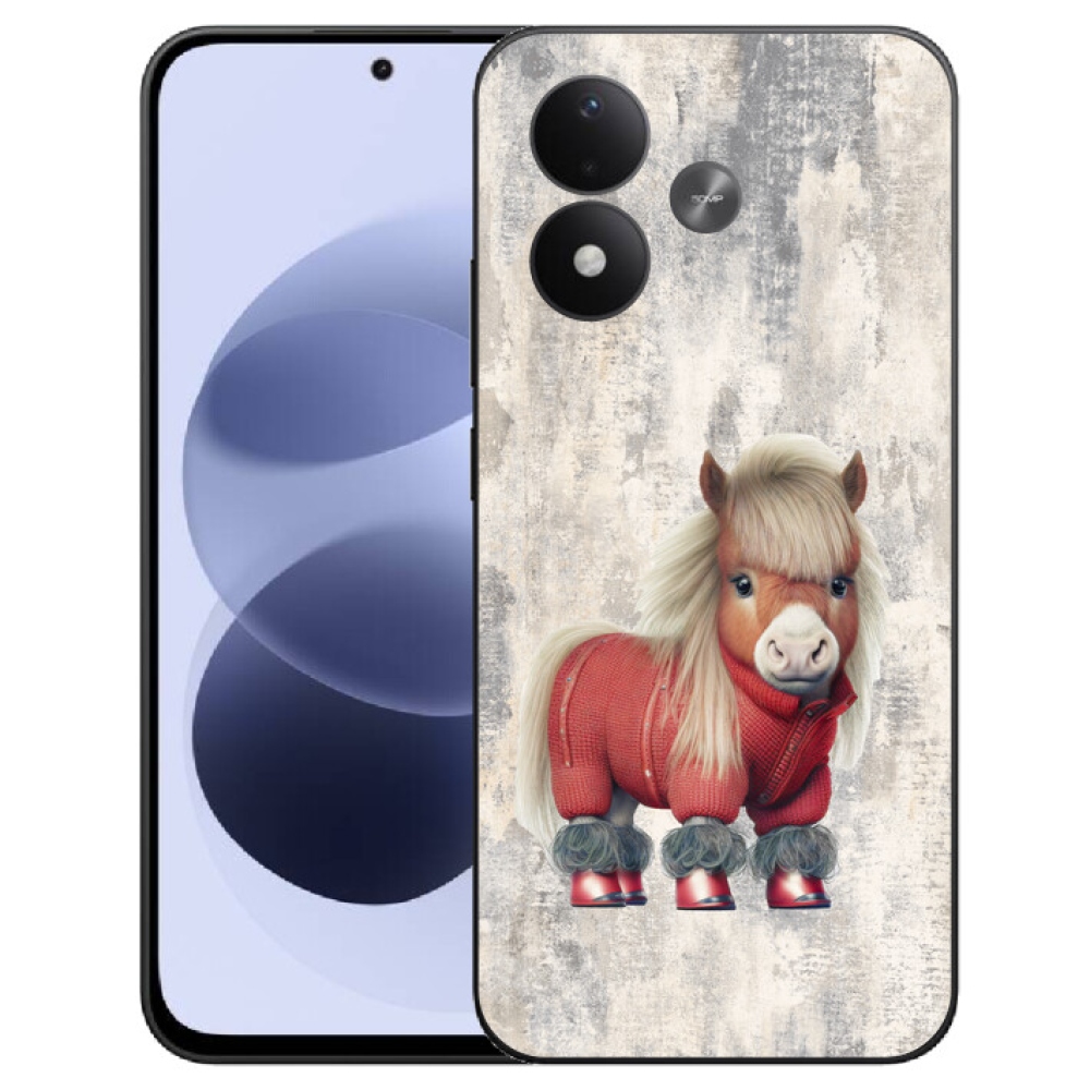 mmCase géltok a Xiaomi Redmi Note 17 4G/5G-hez – pulóveres póni