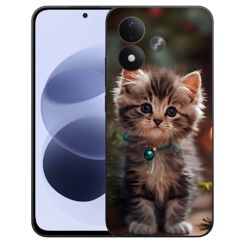 mmCase gél tok a Xiaomi Redmi Note 17 4G/5G-hez – aranyos cica 11