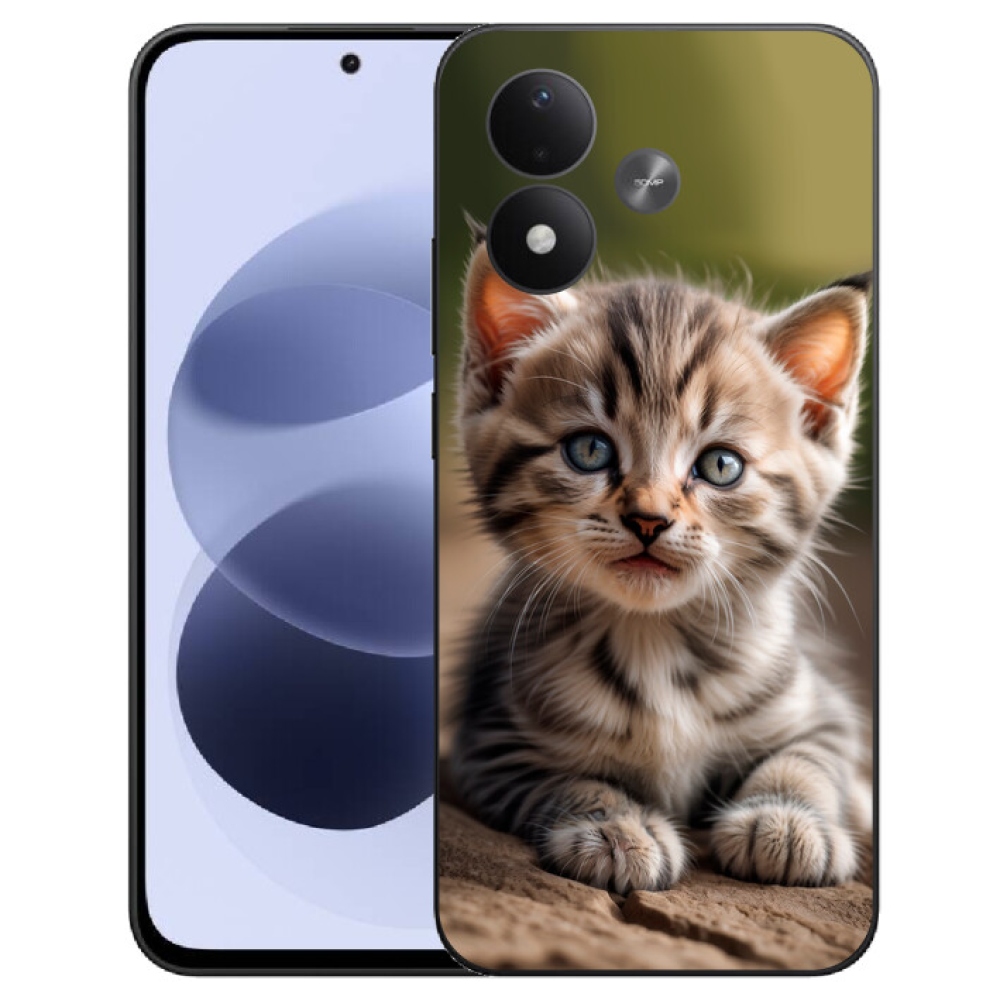 mmCase gél tok a Xiaomi Redmi Note 17 4G/5G-hez – aranyos cica 9