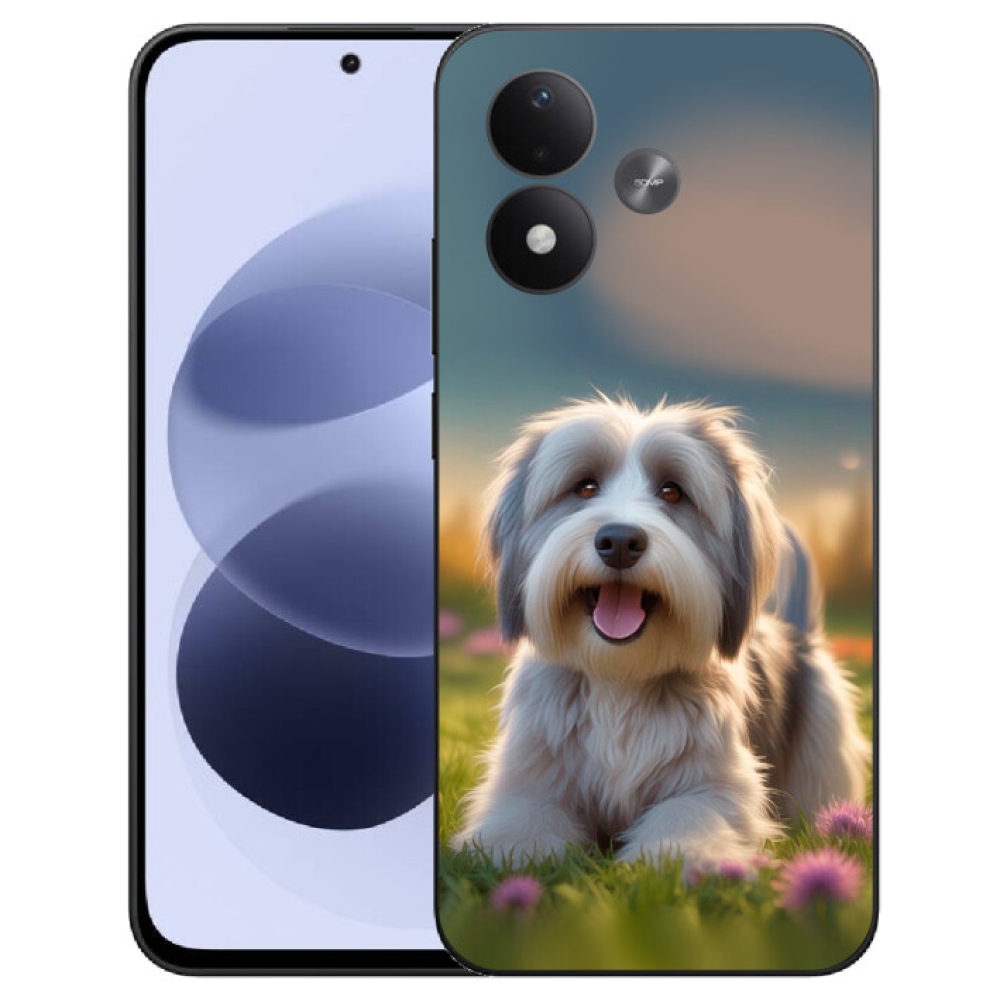 mmCase gél tok a Xiaomi Redmi Note 17 4G/5G-hez – aranyos havannai kutyus