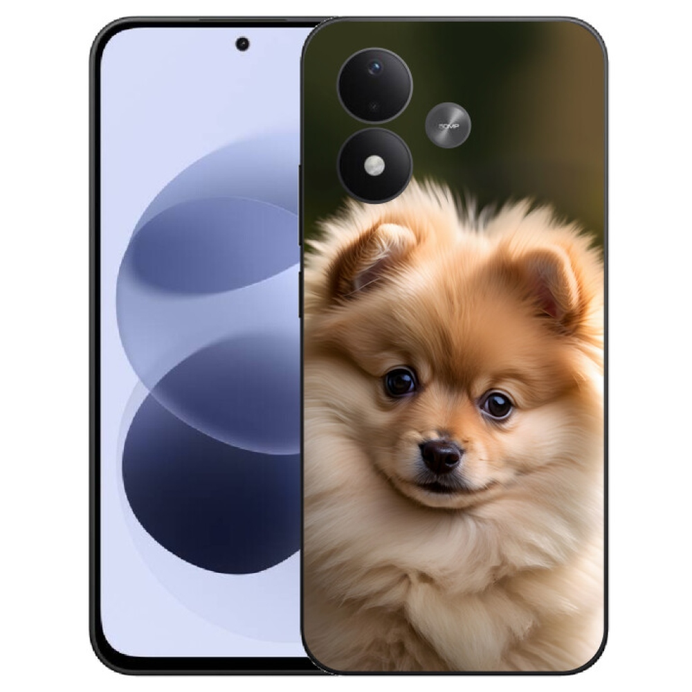 mmCase géltok a Xiaomi Redmi Note 17 4G/5G-hez – aranyos pomerániai 2