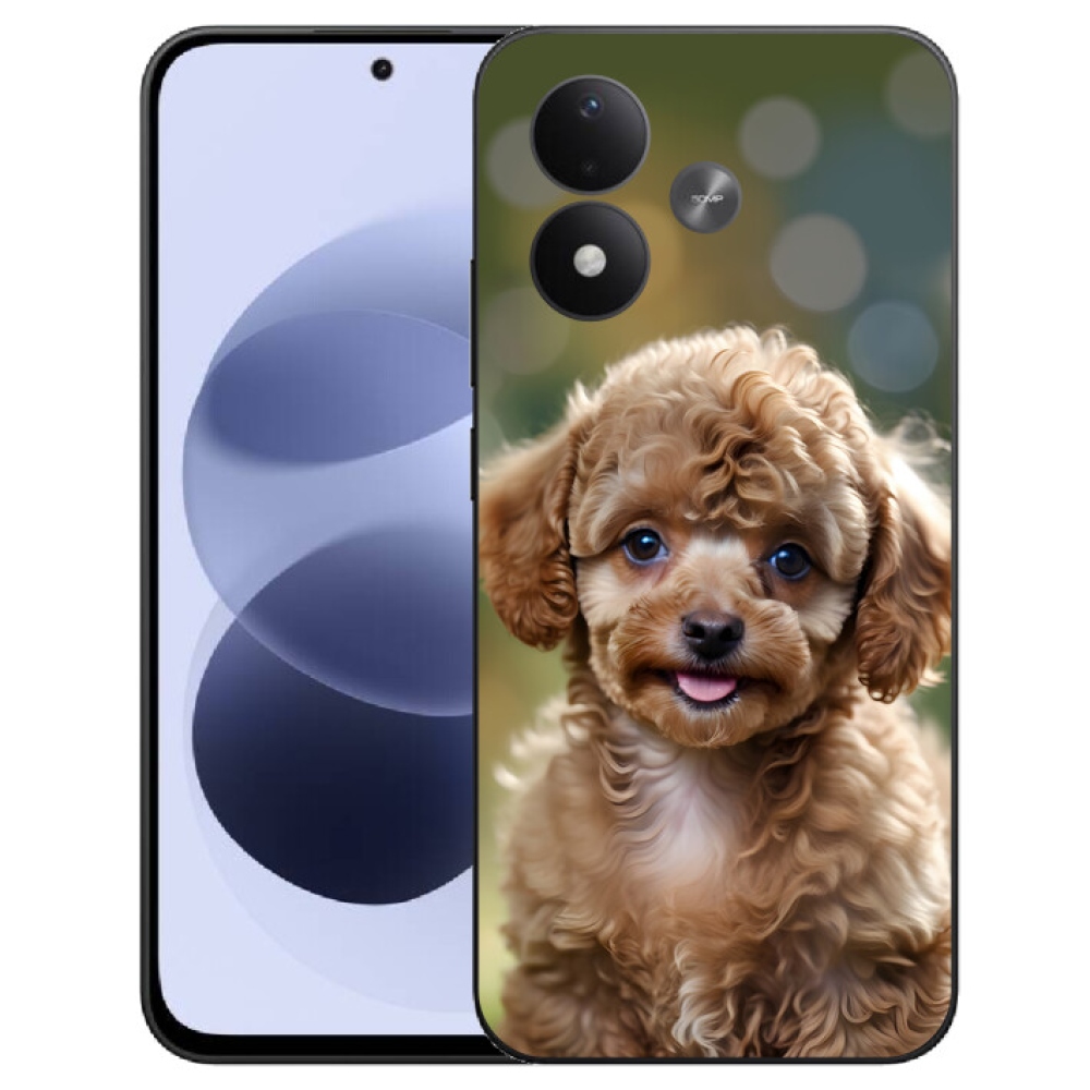 mmCase géltok a Xiaomi Redmi Note 17 4G/5G-hez – aranyos pudli