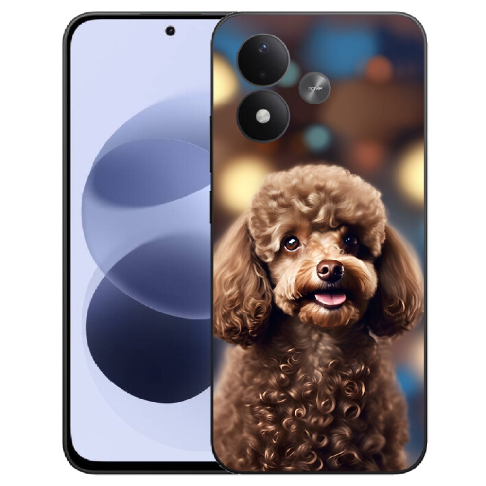 mmCase géltok a Xiaomi Redmi Note 17 4G/5G-hez – aranyos pudli