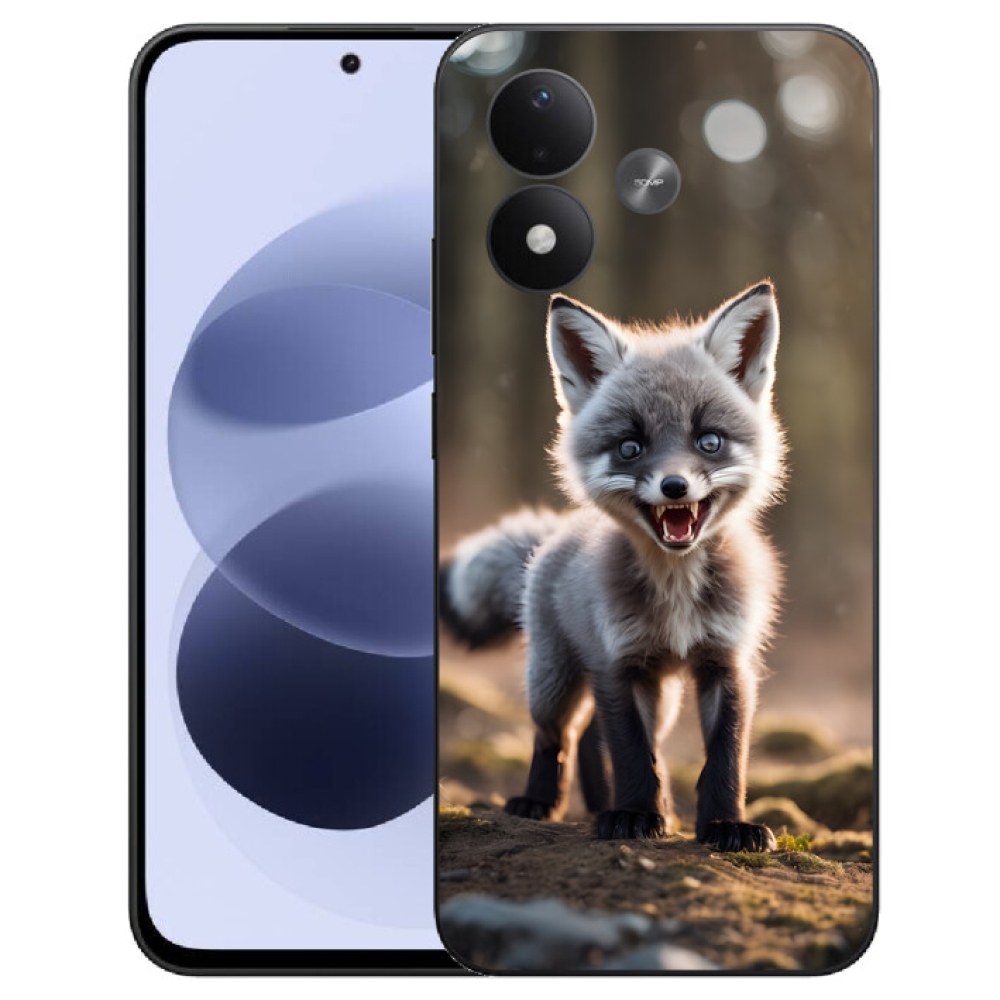 mmCase géltok a Xiaomi Redmi Note 17 4G/5G-hez – dühös róka