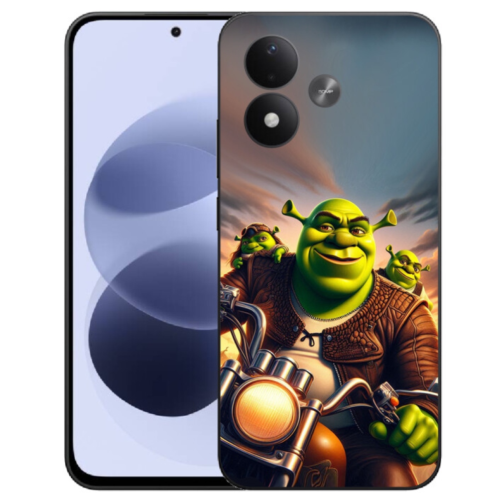 mmCase géltok a Xiaomi Redmi Note 17 4G/5G-hez – Shrek motoron