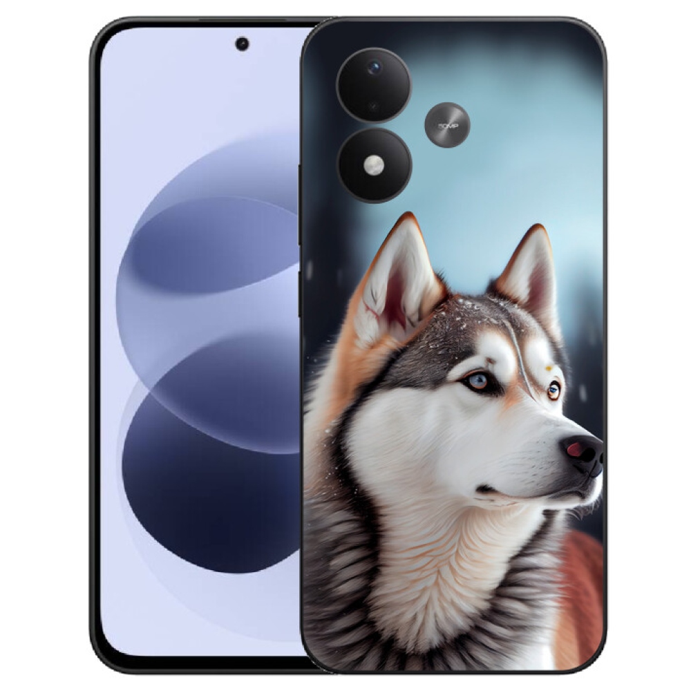 mmCase géltok a Xiaomi Redmi Note 17 4G/5G-hez – szibériai husky
