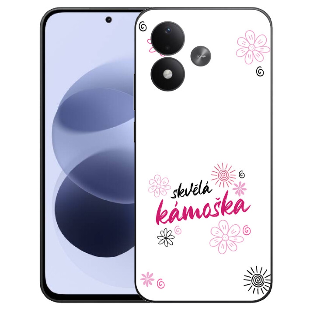 mmCase gél tok a Xiaomi Redmi Note 17 4G/5G-hez – remek kiegészítő fehér háttérrel