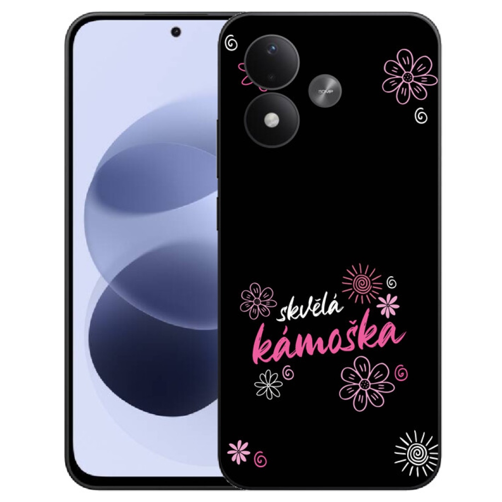 mmCase gél tok a Xiaomi Redmi Note 17 4G/5G-hez – remek kiegészítő a fekete háttérhez