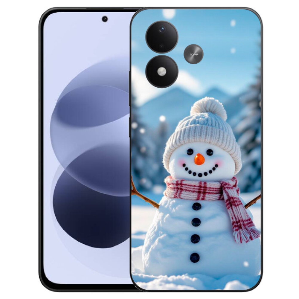 mmCase géltok a Xiaomi Redmi Note 17 4G/5G-hez – hóember 3