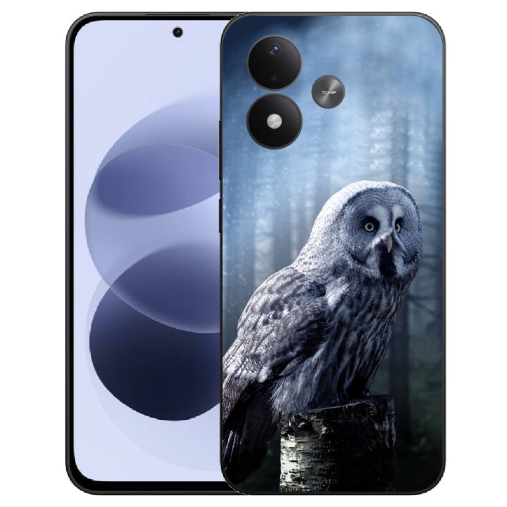 mmCase gél tok a Xiaomi Redmi Note 17 4G/5G-hez – bagoly
