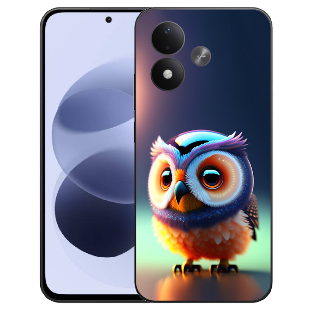 mmCase gél tok a Xiaomi Redmi Note 17 4G/5G-hez – bagoly