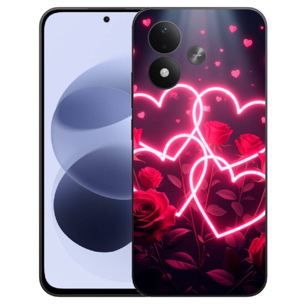 mmCase gél tok a Xiaomi Redmi Note 17 4G/5G-hez – a szerelem szíve